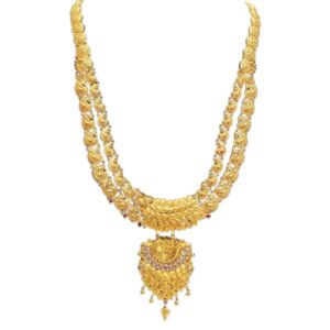 Antique Stunning Gold Necklace-40g castion fusion