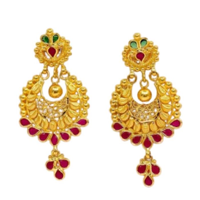 Bridal Chandbali-7.540gram