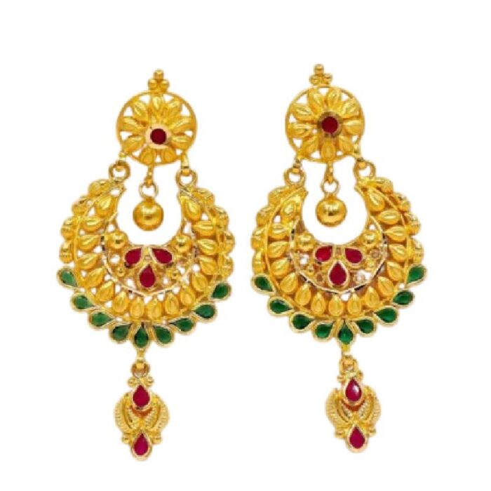 Bridal Chandbali-8.580gram
