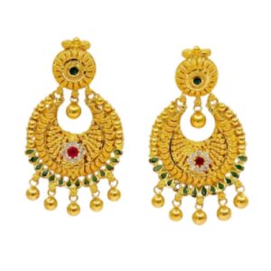 Bridal chandbali-17.720gram