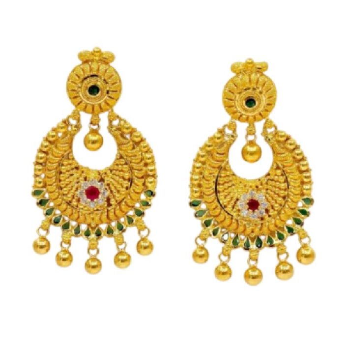 Bridal chandbali-17.720gram