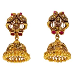 Elegant Antique Lakshmi Jhumki-15.060gram