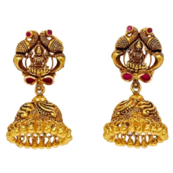 Elegant Antique Jhumki-15.060gram Elegant Antique Jhumki-15.060gram