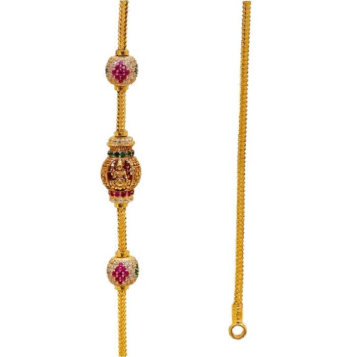 Semi Antique Mugappu Chains-31.910gram Semi Antique Mugappu Chains-31.910gram