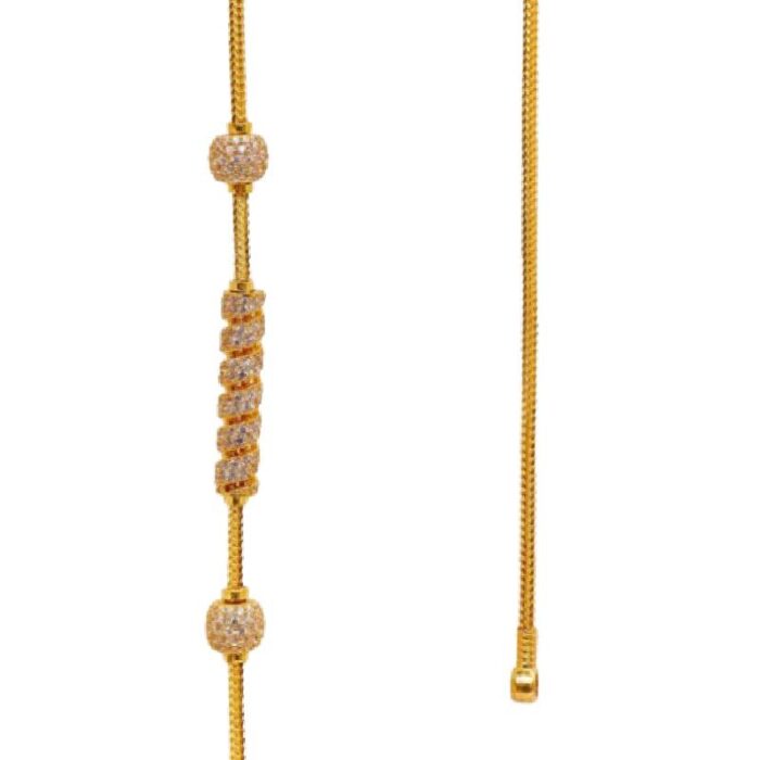 Spiral Mugappu Chain-24.170 gram
