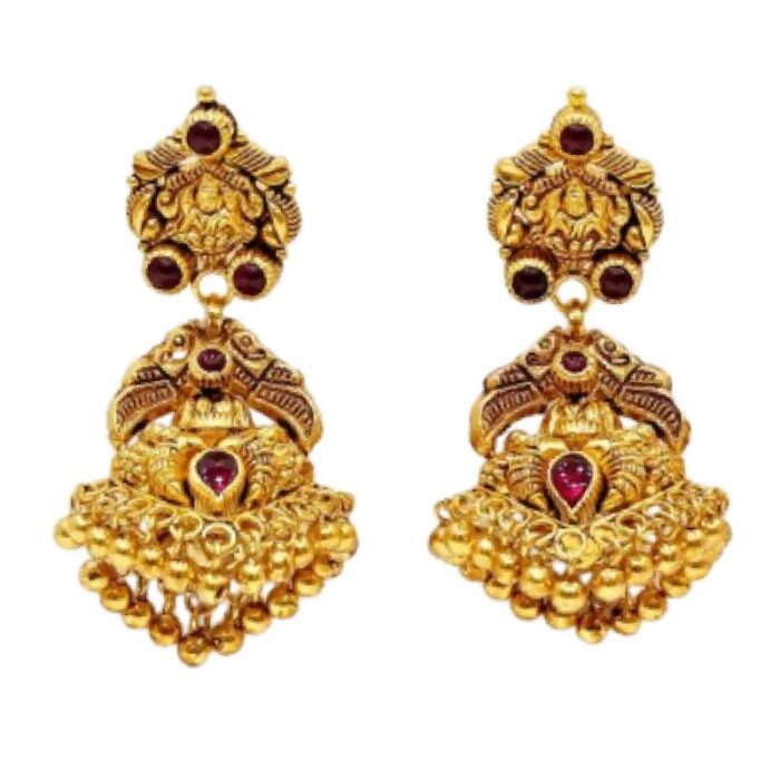 Spritual Antique Jhumki-8.900gram