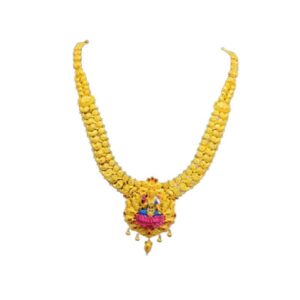 Bridal Lakshmi Design Gold Necklace