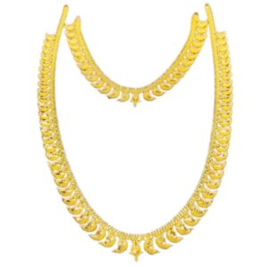 Gold Mango Mala Necklace