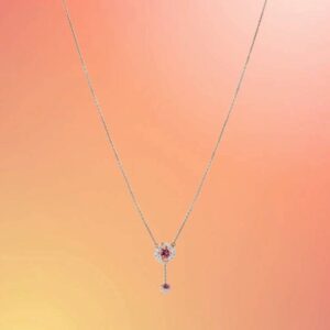 Twinkle Berry Diamond Necklace