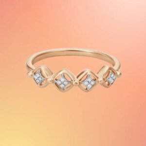 Lumi Link Diamond Ring