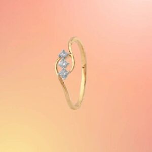 Split Shine Diamond Ring
